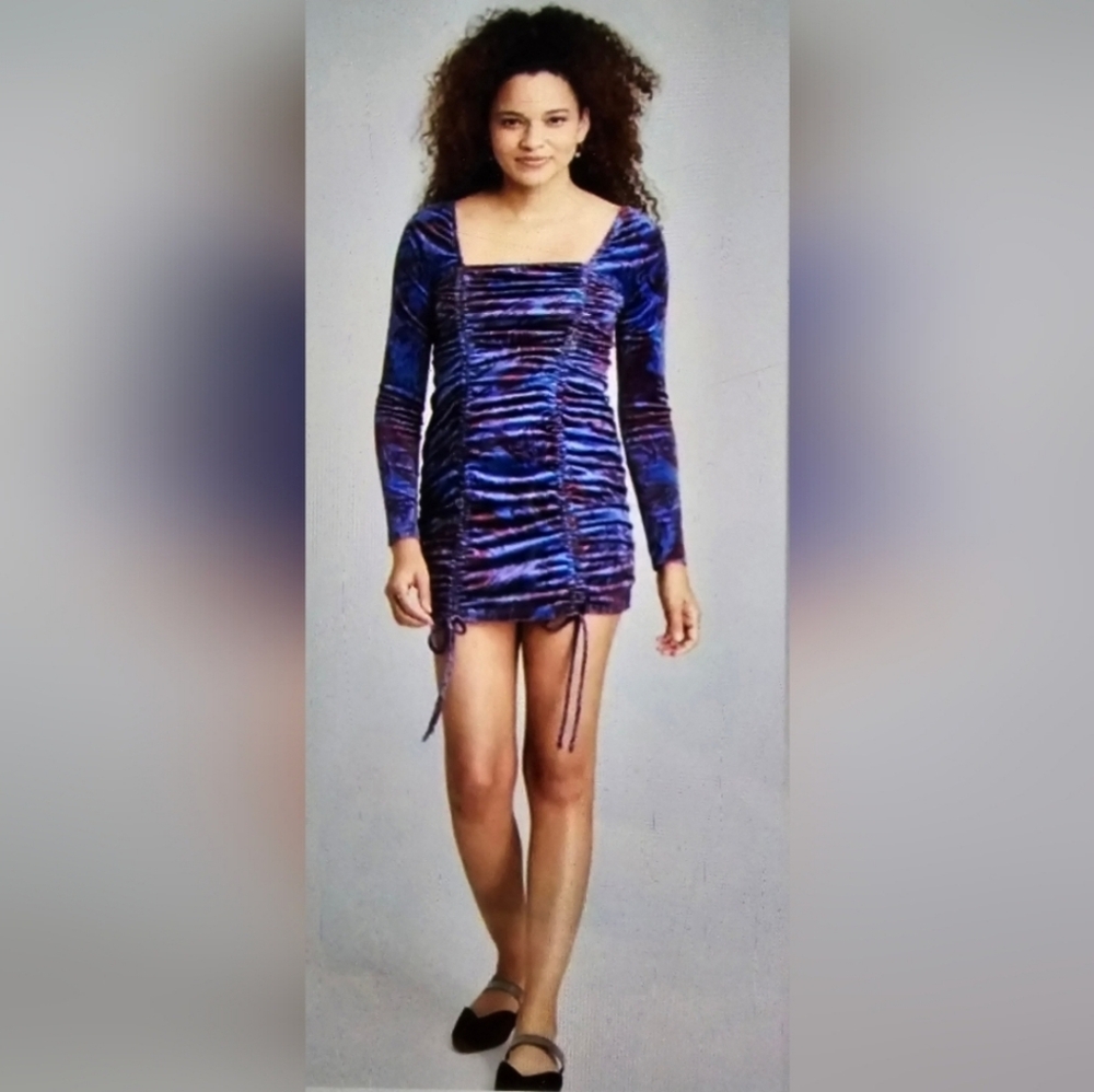 Target Multicolor Long Sleeve Dress